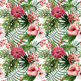 Tropical Floral 12" X 12"