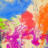 Rainbow Artistic Art 12" x 12"