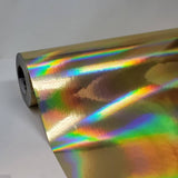 Holographic Polished Chrome Finish Vinyl