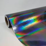 Holographic Polished Chrome Finish Vinyl