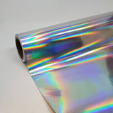 Holographic Polished Chrome Finish Vinyl