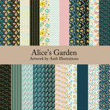 Alice's Garden 12" X 12"