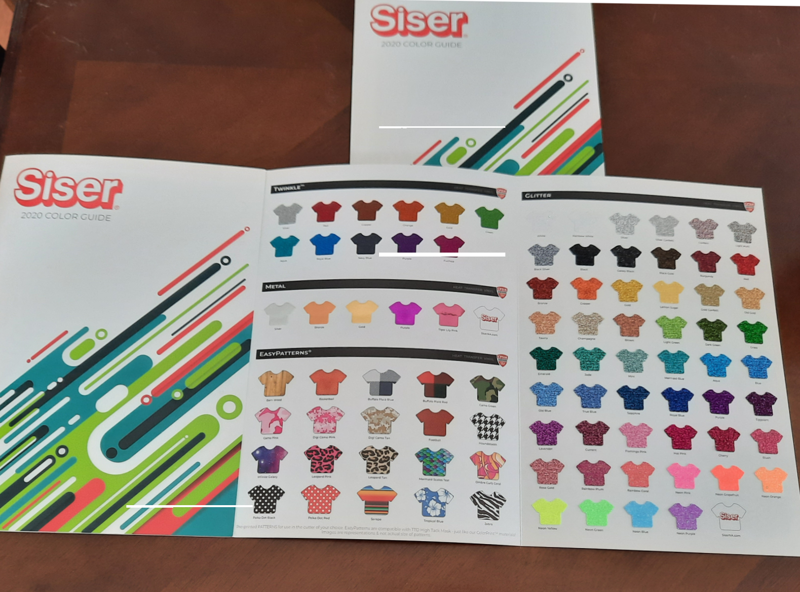 Siser Color Swatch Booklet